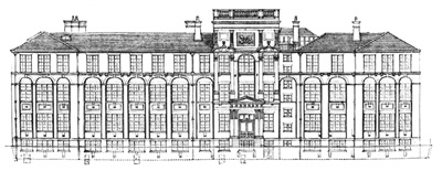 Facade of the Peoples Palace Technical Schools